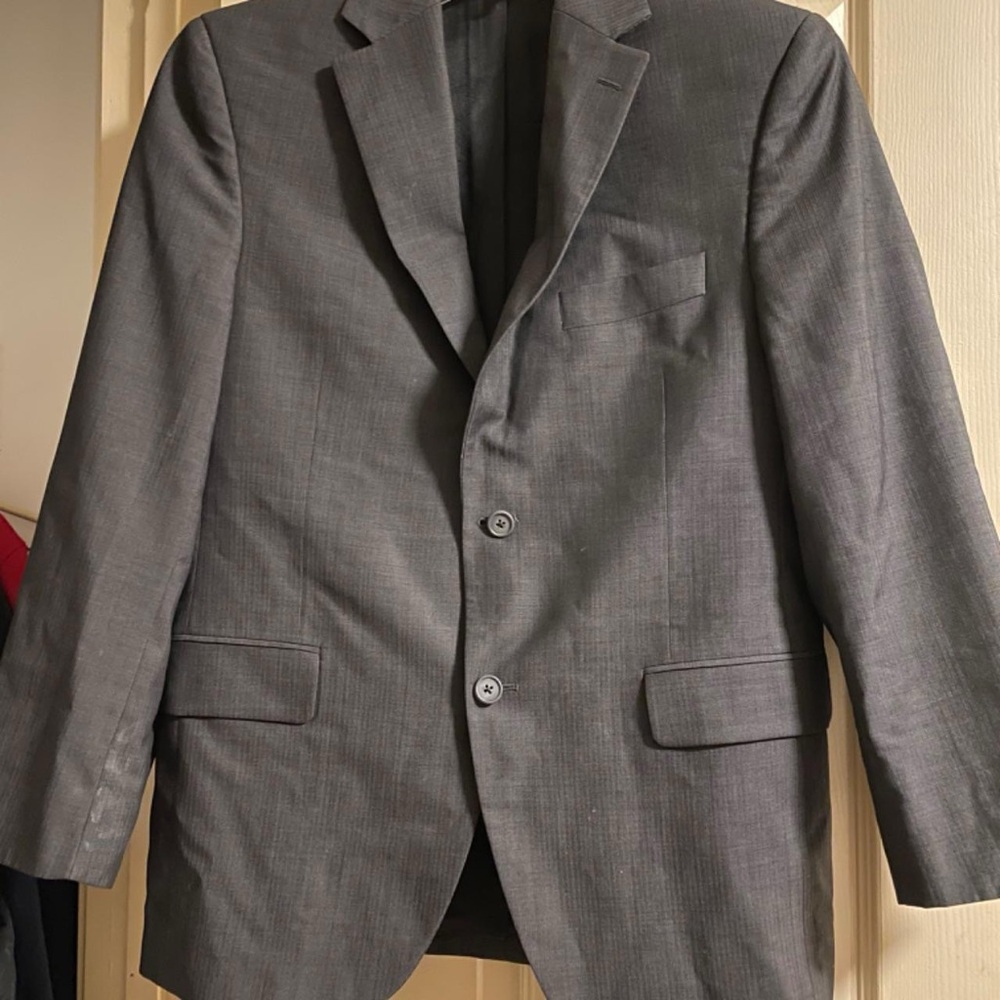 Classic Charcoal Men's Blazer